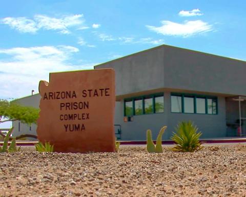 Yuma complex's stone sign